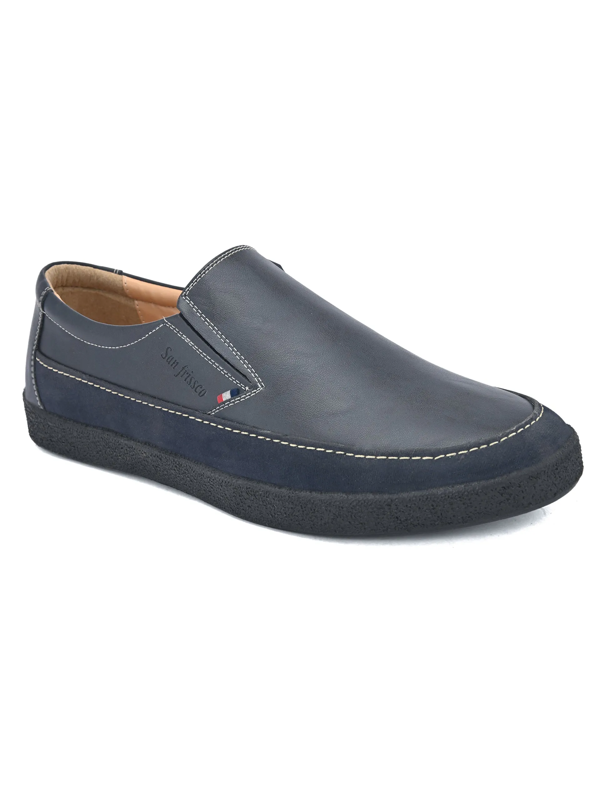 Randall Blue Slip-On Sneakers