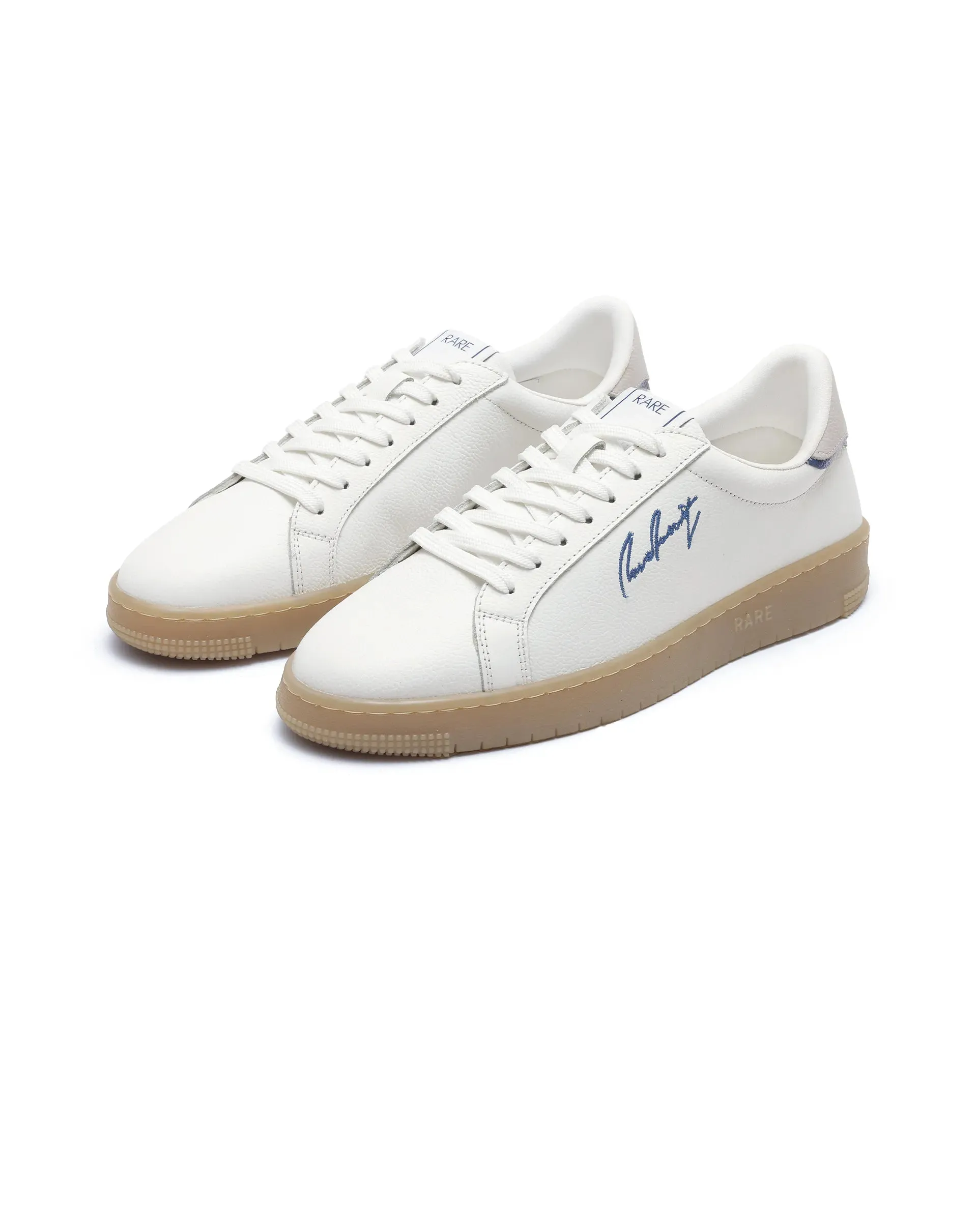 Rare Rabbit Men Elliot White Lace-Up Closure Sneaker