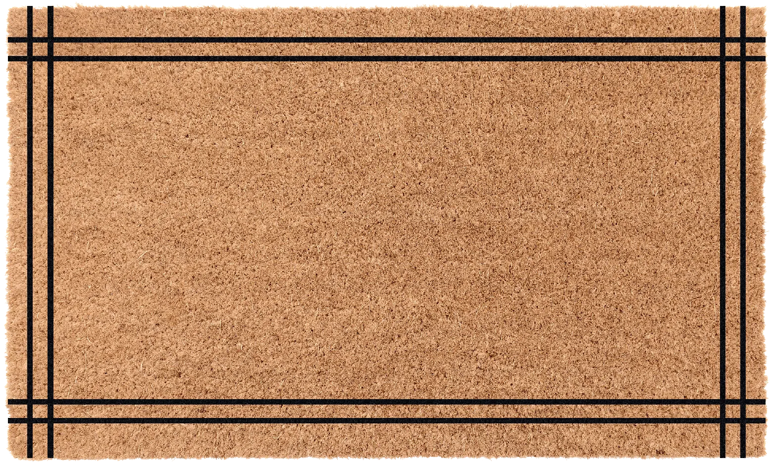 Ribbon Border Doormat