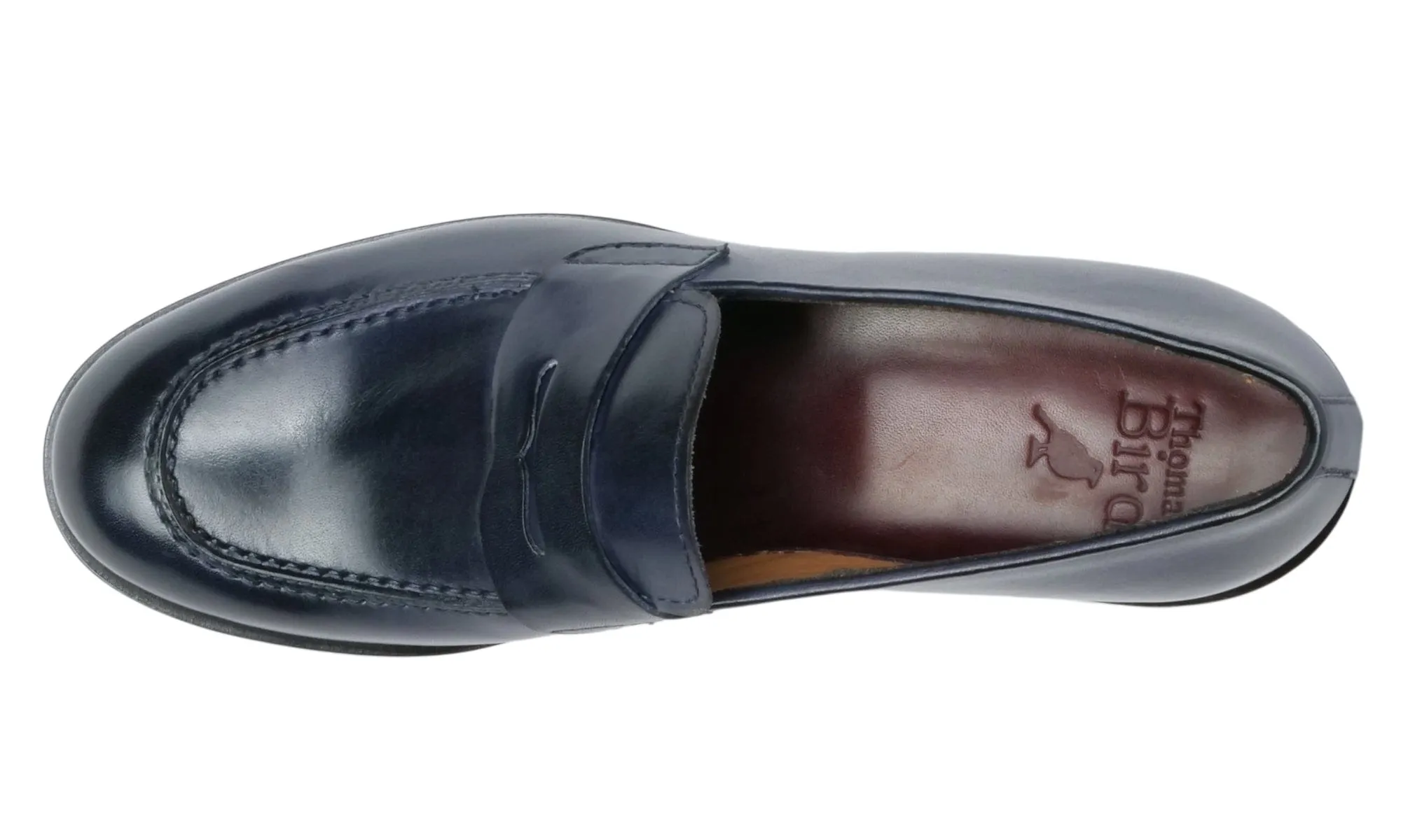 Roma Penny Loafer Blue