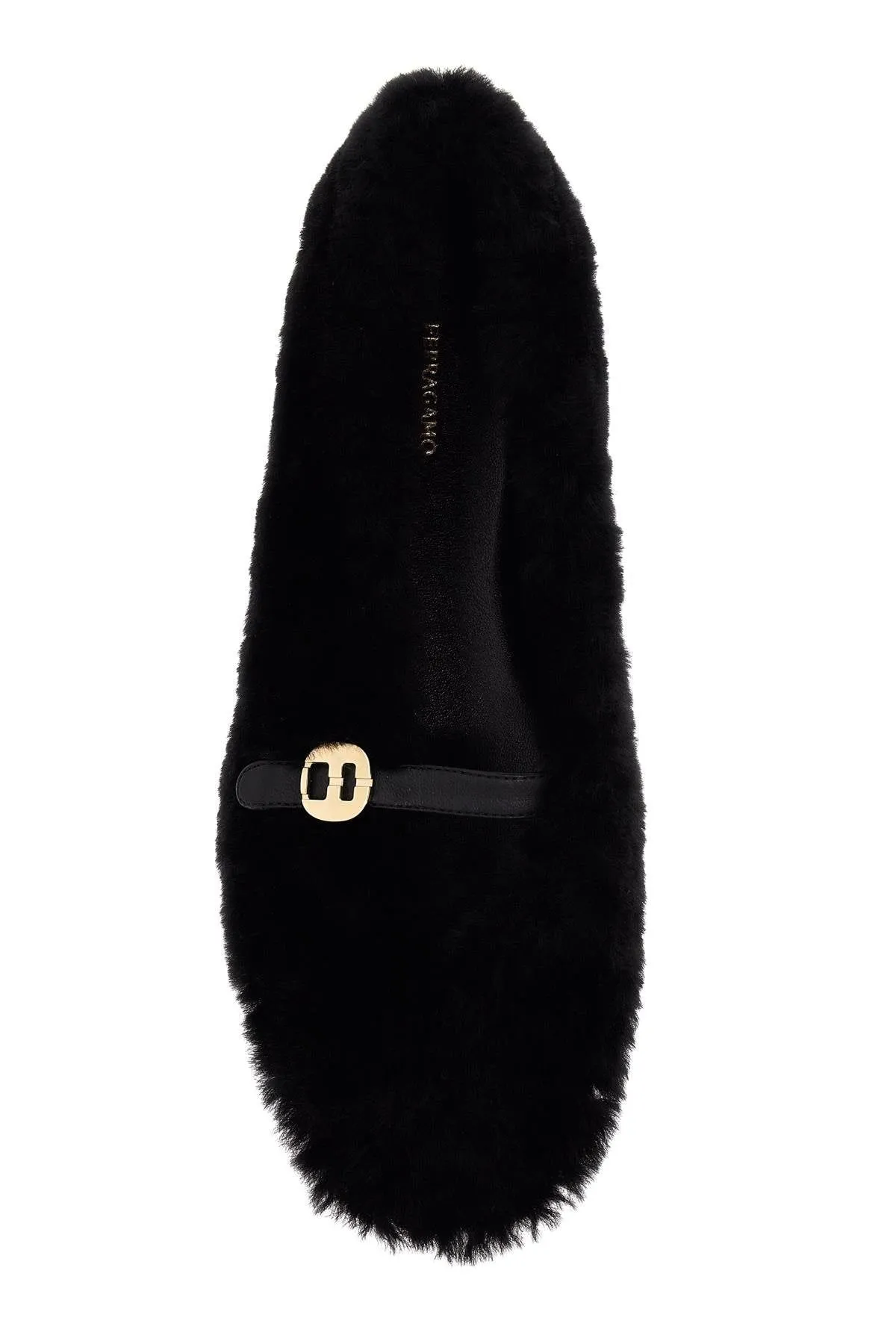 SHEARLING BALLET FLATS