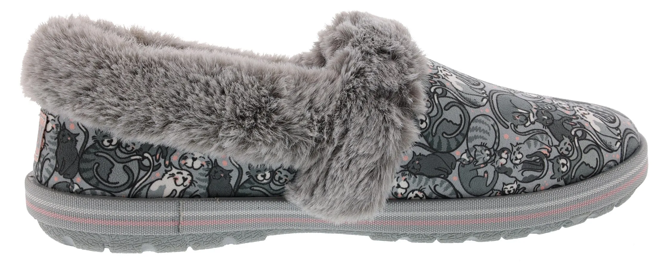 Skechers Bobs Women's Too Cozy Little Spoon Memory Foam Slippers