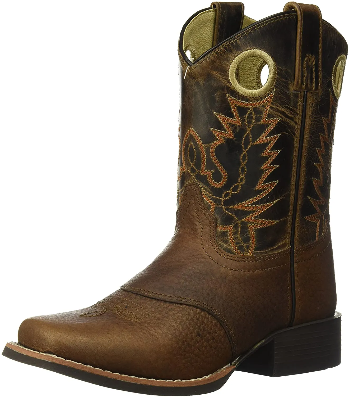 Smoky Mountain Children's Luke Square Toe Western Boot