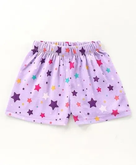 Stars Front Frill Top and Short Set