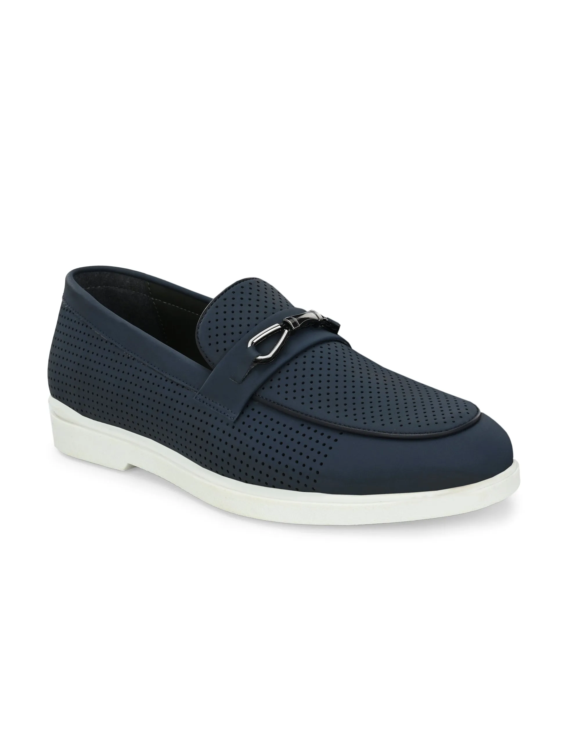 Sublime Blue Casual Slip-Ons