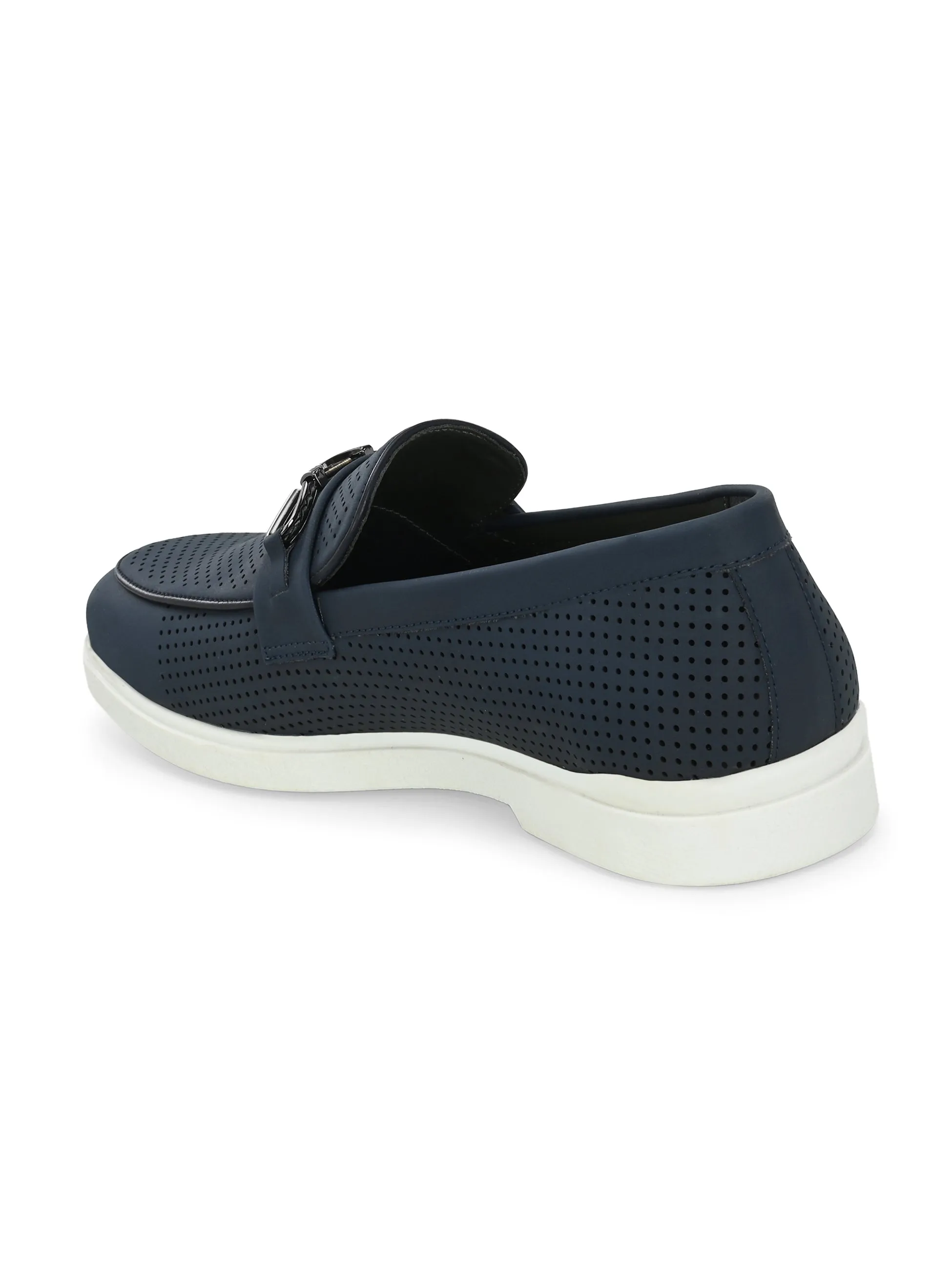 Sublime Blue Casual Slip-Ons