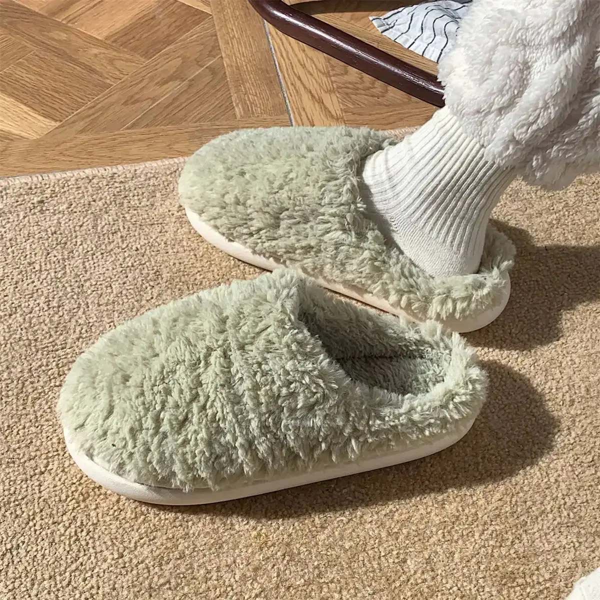 Teddy Cozy Home Slippers