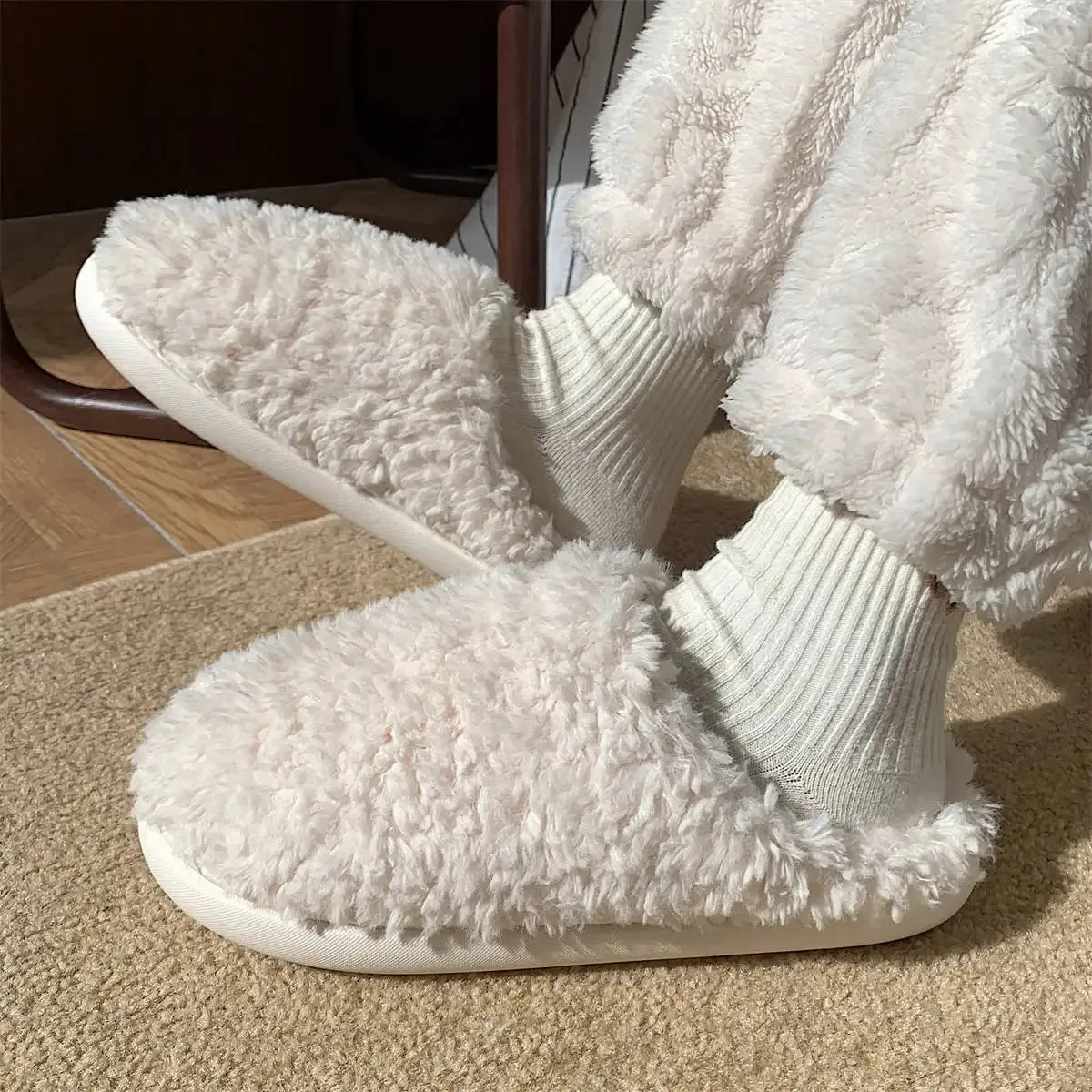 Teddy Cozy Home Slippers