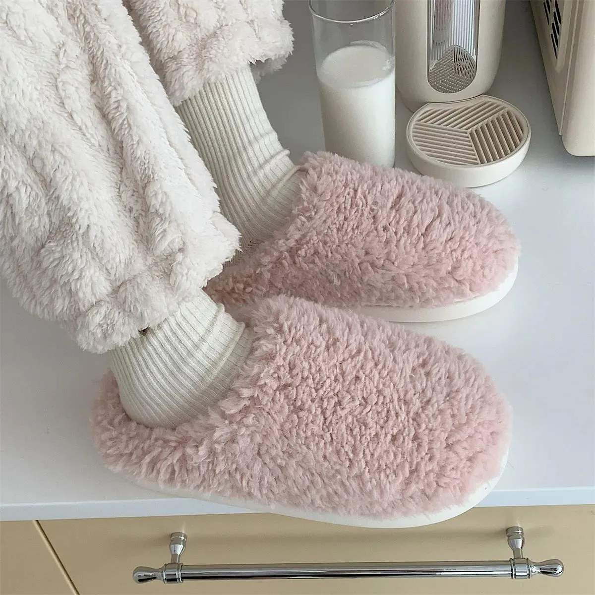 Teddy Cozy Home Slippers