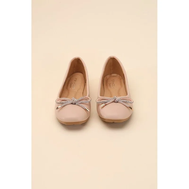 TOP GUY DOROTHY-77 Bow Ballet Flat