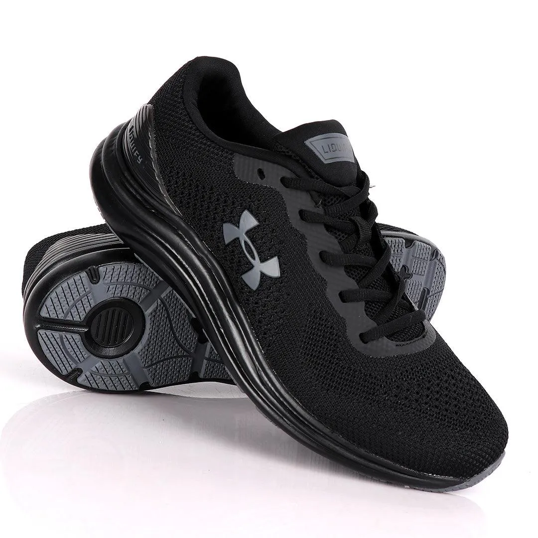 UA Charged Spark All Black Sneakers