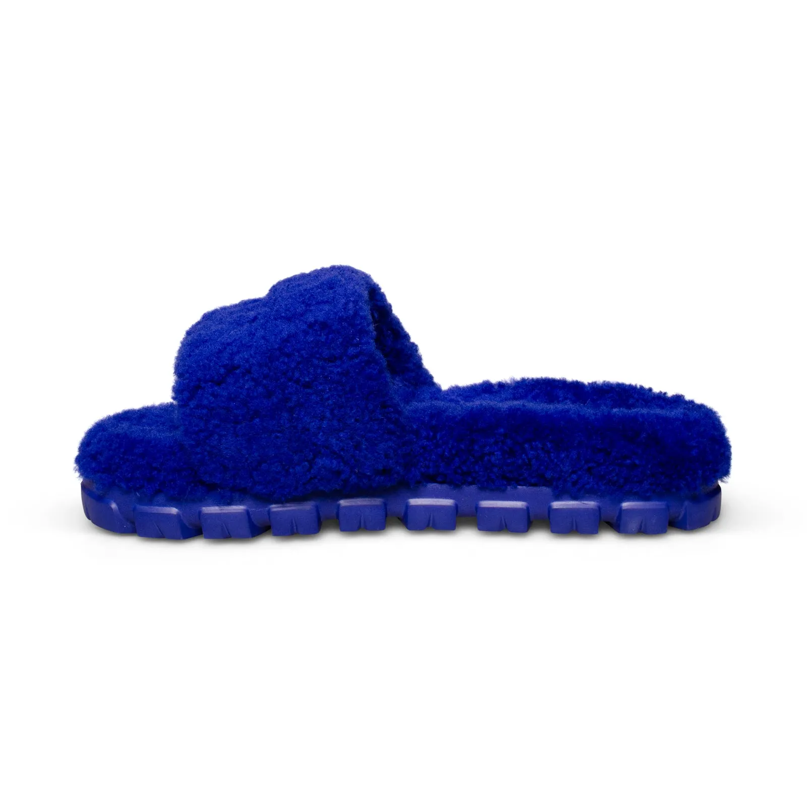 UGG Cozetta Curly Naval Blue Slippers - Women's