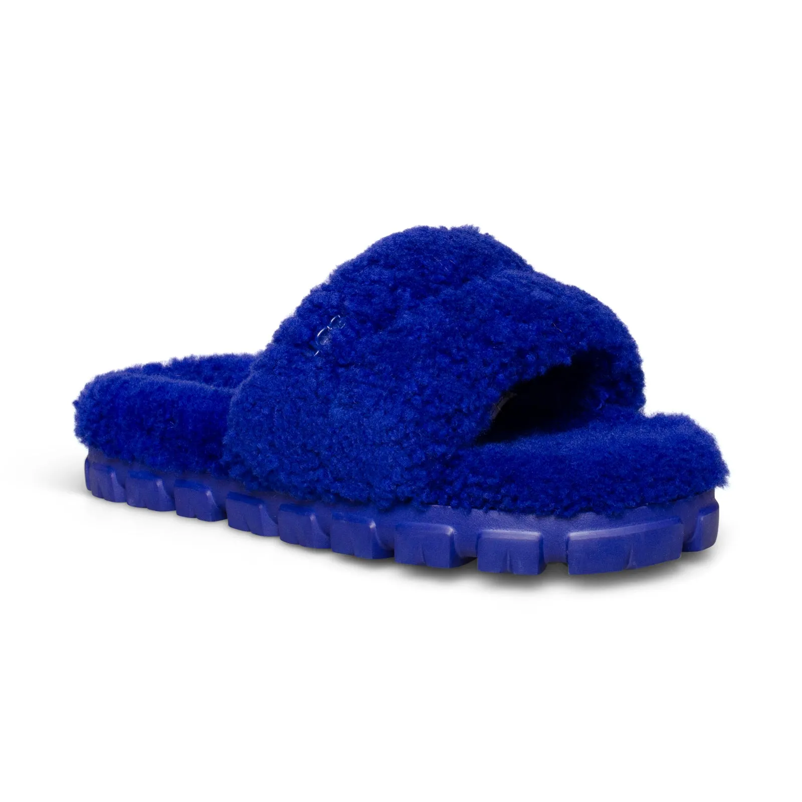 UGG Cozetta Curly Naval Blue Slippers - Women's