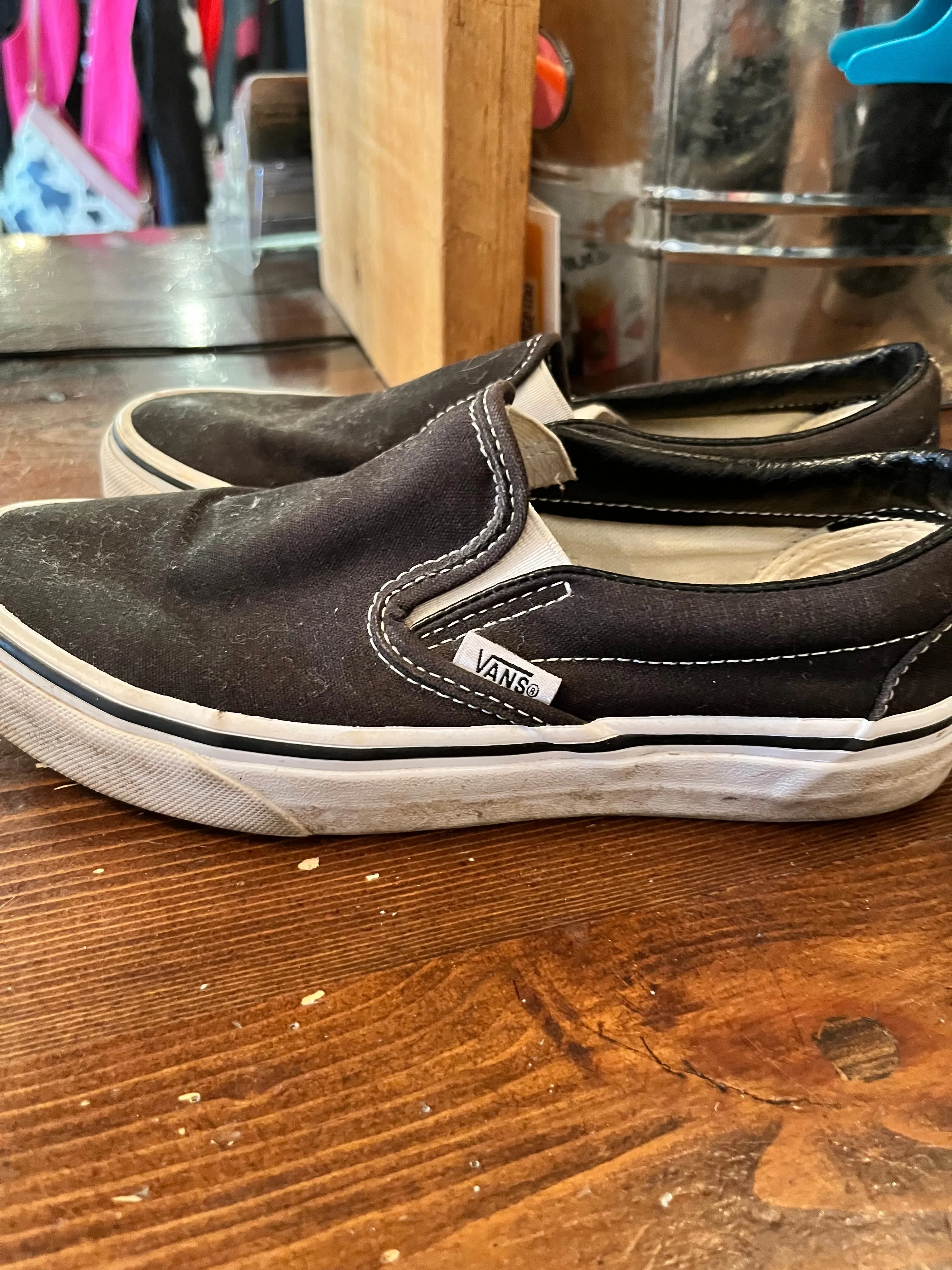 Vans Slip-Ons (Size 6W/4.5M)