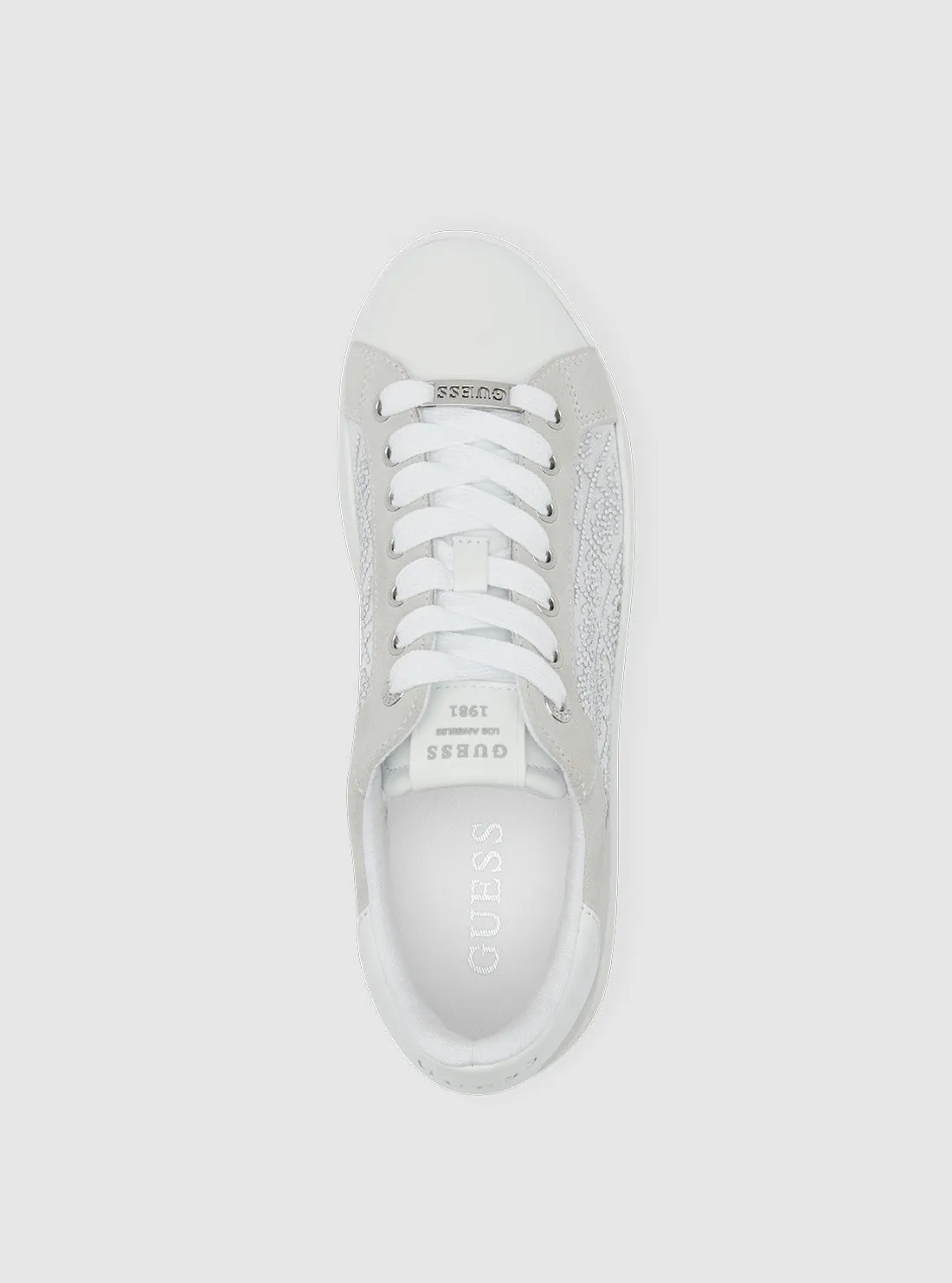 White Roki Low-Top Sneakers