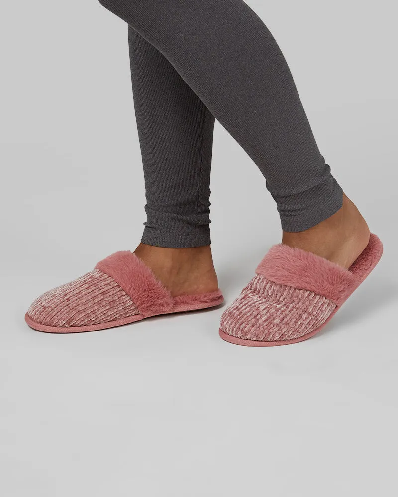 WOMEN'S COZY CHENILLE SLIPPERS